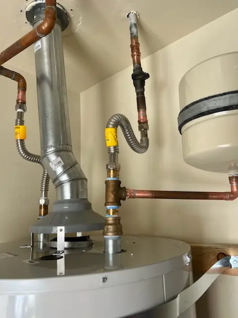 Water heater installation and plumbing repair in Angeleno Heights